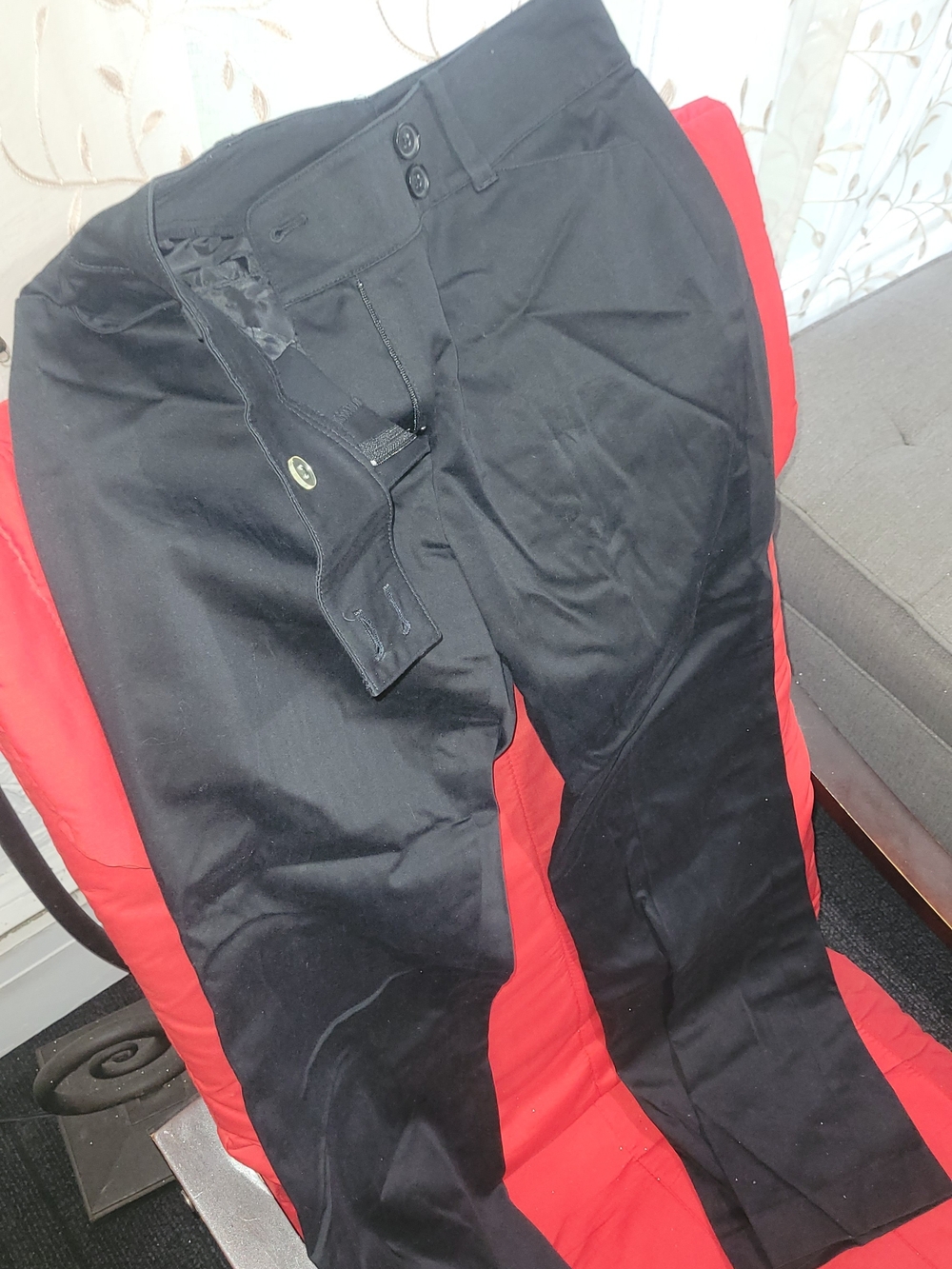 Black Woman Dress Pants - Classic Tailored Fit